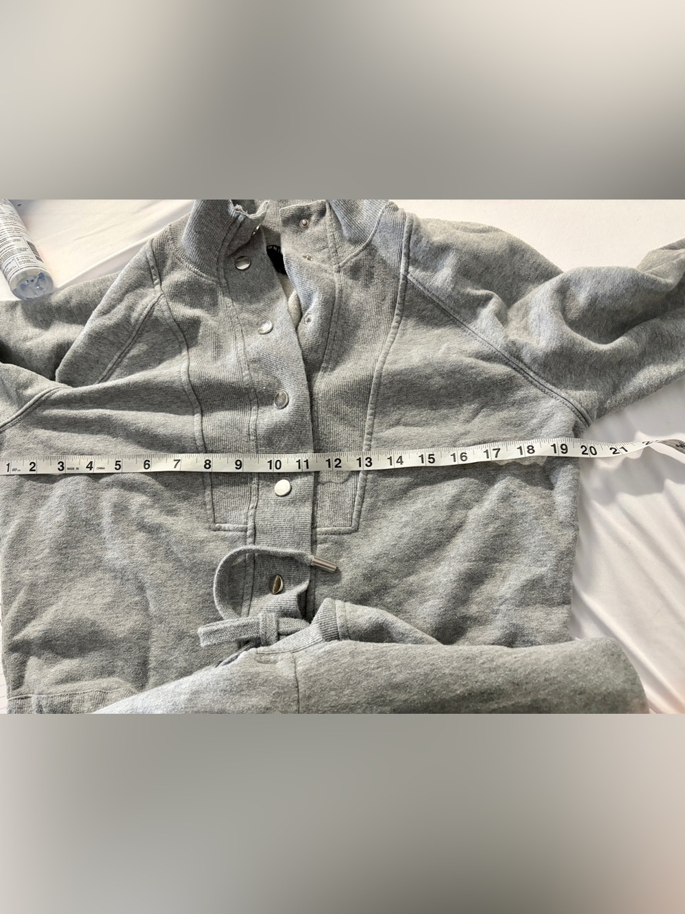 Veronica Beard Women’s Finn Cotton chic Jumpsuit in Heather Gray size Small - Picture 11 of 11